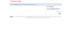 Desktop Screenshot of coshh.com